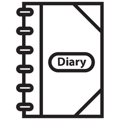 Phone Directory Icon, Contact List, Address Book, Telephone Directory, Phonebook