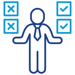 Obraz premium Feasibility Icon