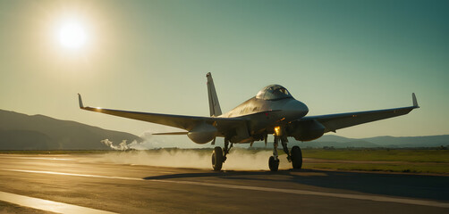 jet airplane in flight