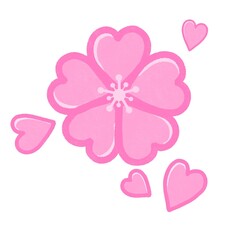 春の桜｜やさしいハートの花びら