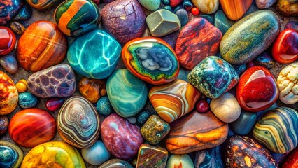 easter eggs background