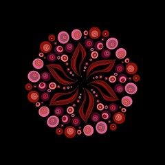 abstract flower background