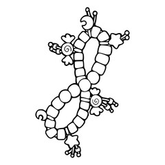 decorative bracelet ornament vector