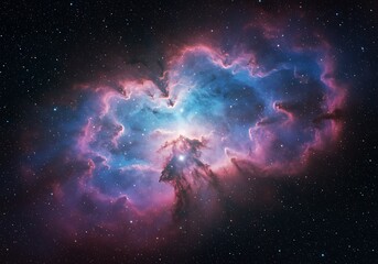 Stunning Nebula: Cosmic Clouds of Gas and Dust in Space