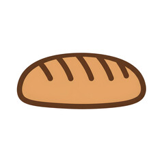 Loaf of Bread Illustration