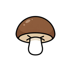 Cute Mushroom Illustration