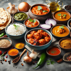 indian chicken curry with rice