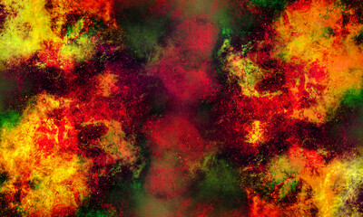 colorful  outer space      background