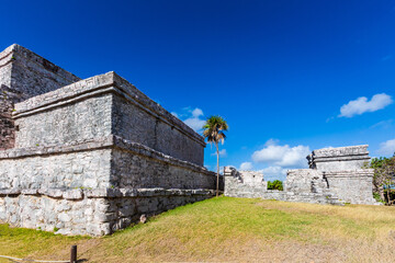 Mayan Tulum ruins  in Mexico