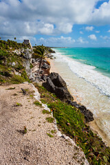 Mayan Tulum ruins  in Mexico