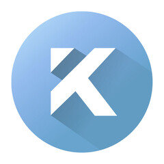 Letter K luxury logo design concept.