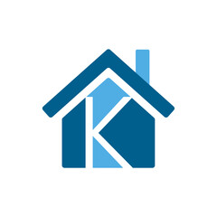 Letter K luxury logo design concept.