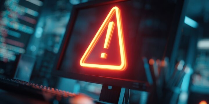 Cybersecurity Alert: System Hack Warning and Cyber Attack on Computer Network