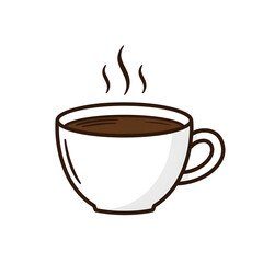 Obraz premium Coffee Cup Illustration