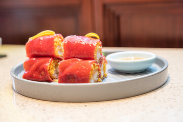 Famous snack in Guangzhou, China,