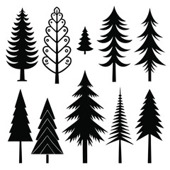 Obraz premium Palm Tree Silhouette Graphics for Design Projects