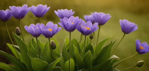 Obraz premium Elegant flower background with soft bokeh effect.
