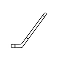 Obraz premium Ice Hockey Stick Illustration