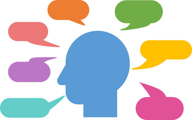 コメントするグラフィック素材イラスト