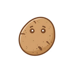 Fototapeta premium Cute Potato Illustration