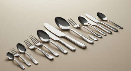 Stainless steel cutlery set