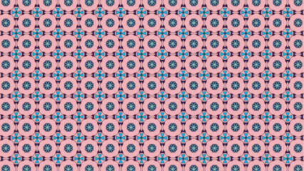 Geometric textile textured vector backgrounds with simple and fun repeating patterns