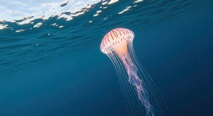 Jellyfish Underwater