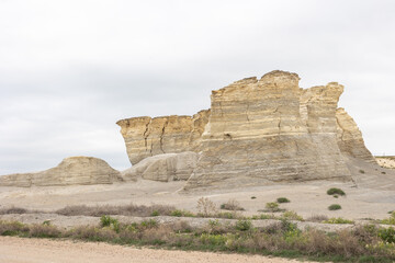 Monument Rocks a beautiful out of no where natural marvel in kansas