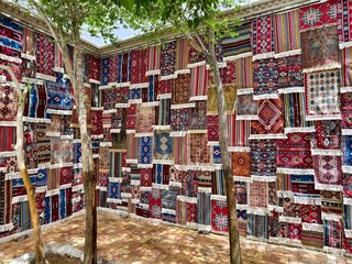 Naklejka premium The islamic style architecture in Kuqa city, Xinjiang, China