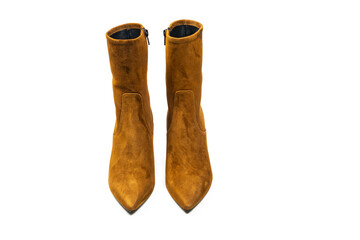 wooden sticks isolated on white background