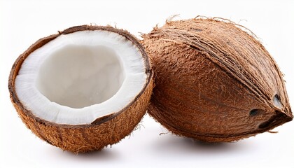 coconut isolated on a white background