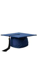 Isolated PNG of Academic Graduation Cap with Tassel on Transparent