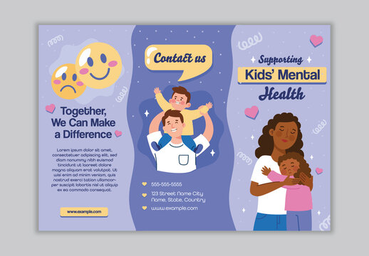 Kids Mental Health Support Brochure