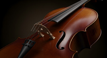 Fototapeta premium Cello: Rich Tones, Exquisite Craftsmanship – A Musical Masterpiece