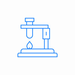 drip irrigation laboratory icon sign vector