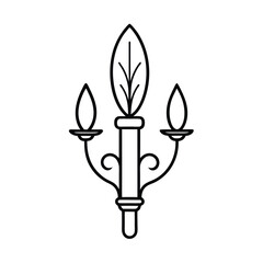 Hand Built Wall Sconce Botanical Press