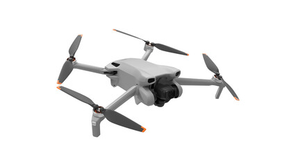 3d render  airplane isolated on white background drone