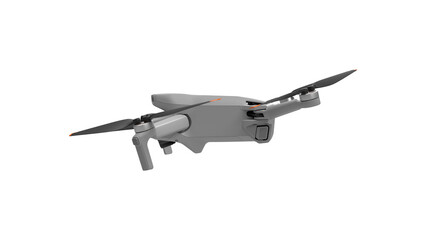 3d render drone technology front viev