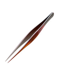 High quality image of a professional pair of tweezers isolated transparent background