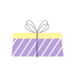 Illustration of Gift Box Birthday
