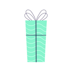 Illustration of Gift Box Birthday