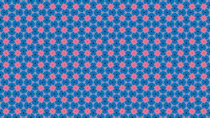 Abstract modern geometric seamless textile pattern vector design.