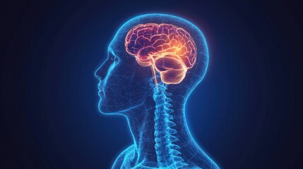 A medical illustration of the human body highlighting the adrenal glands in a health textbook layout for educational purposes