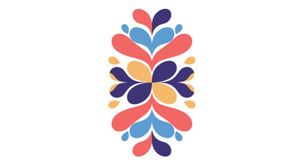 Obraz premium colorful butterfly on white