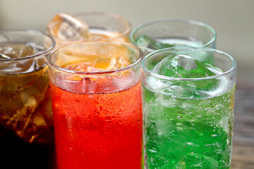 Most soft drinks are high in sugar, which can be harmful to your health if consumed in large quantities.