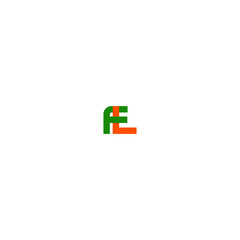 Initials Letter FL Logo