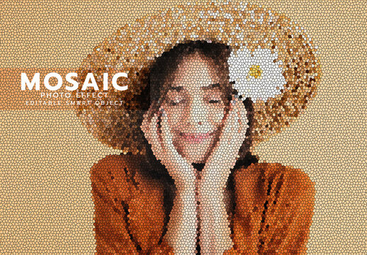 Mosaic Photo Effect
