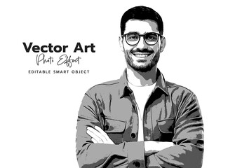 Vector Art Photo Effect