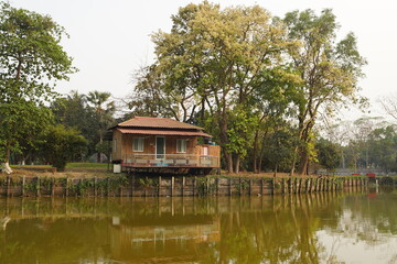 house on the lake