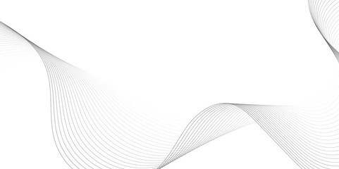 Abstract background with business lines. Technology, data science, geometric border pattern. Isolated on white background. Vector illustration.